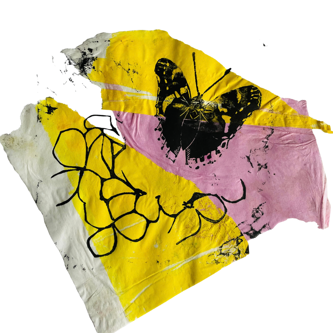 SSF Seahorse Chine Colle prints