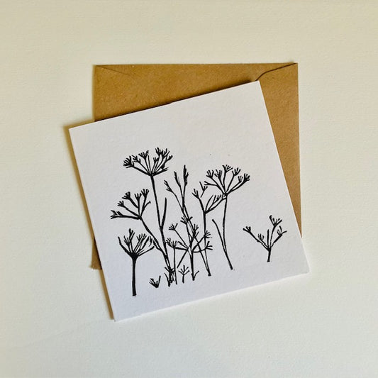 Wild grass Greeting Card