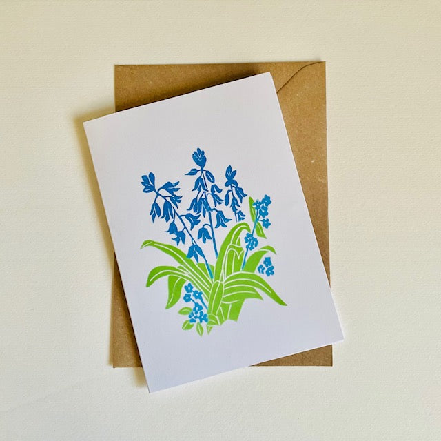 Bluebells Greeting Card