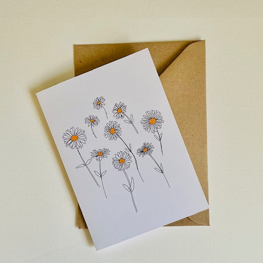 Dainty Daisy Greeting Card