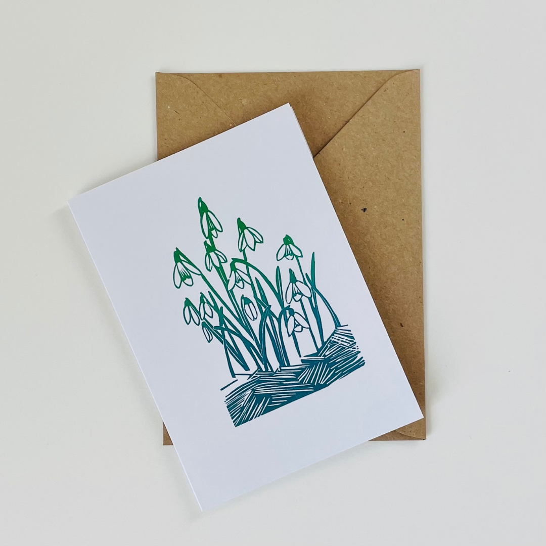 Snow drops Greeting Card