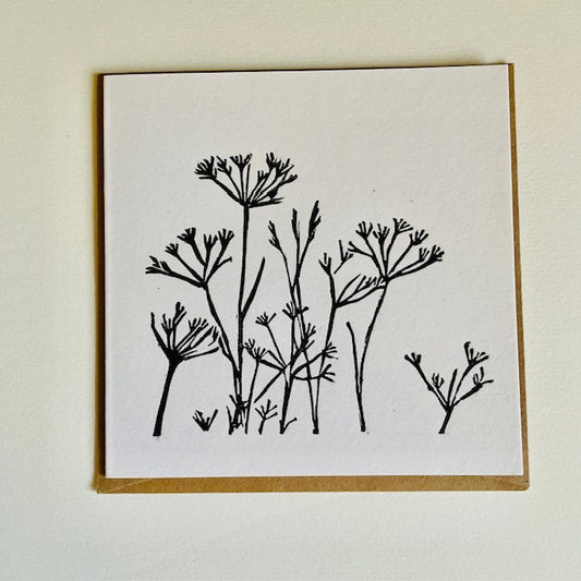 Wild grass Greeting Card