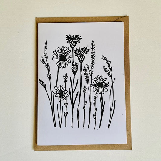 Wild Flowers Greeting Card
