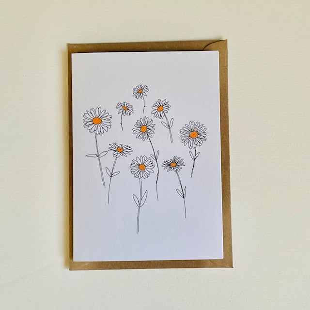 Dainty Daisy Greeting Card