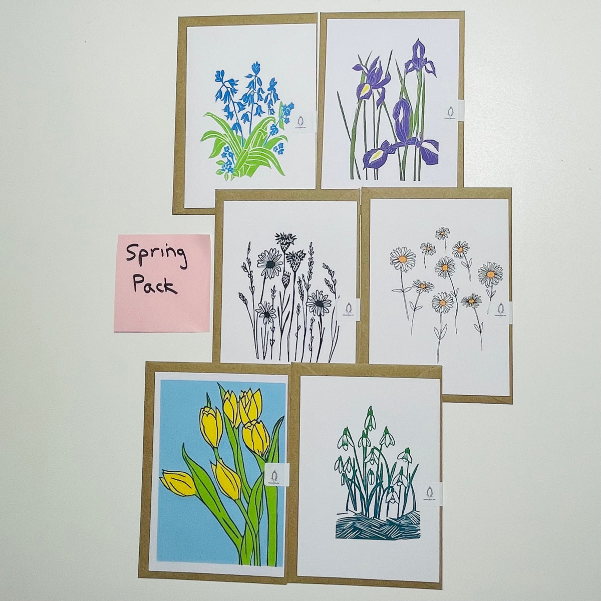 COMING SOON SSF 6 x card pack bundle cards flowers