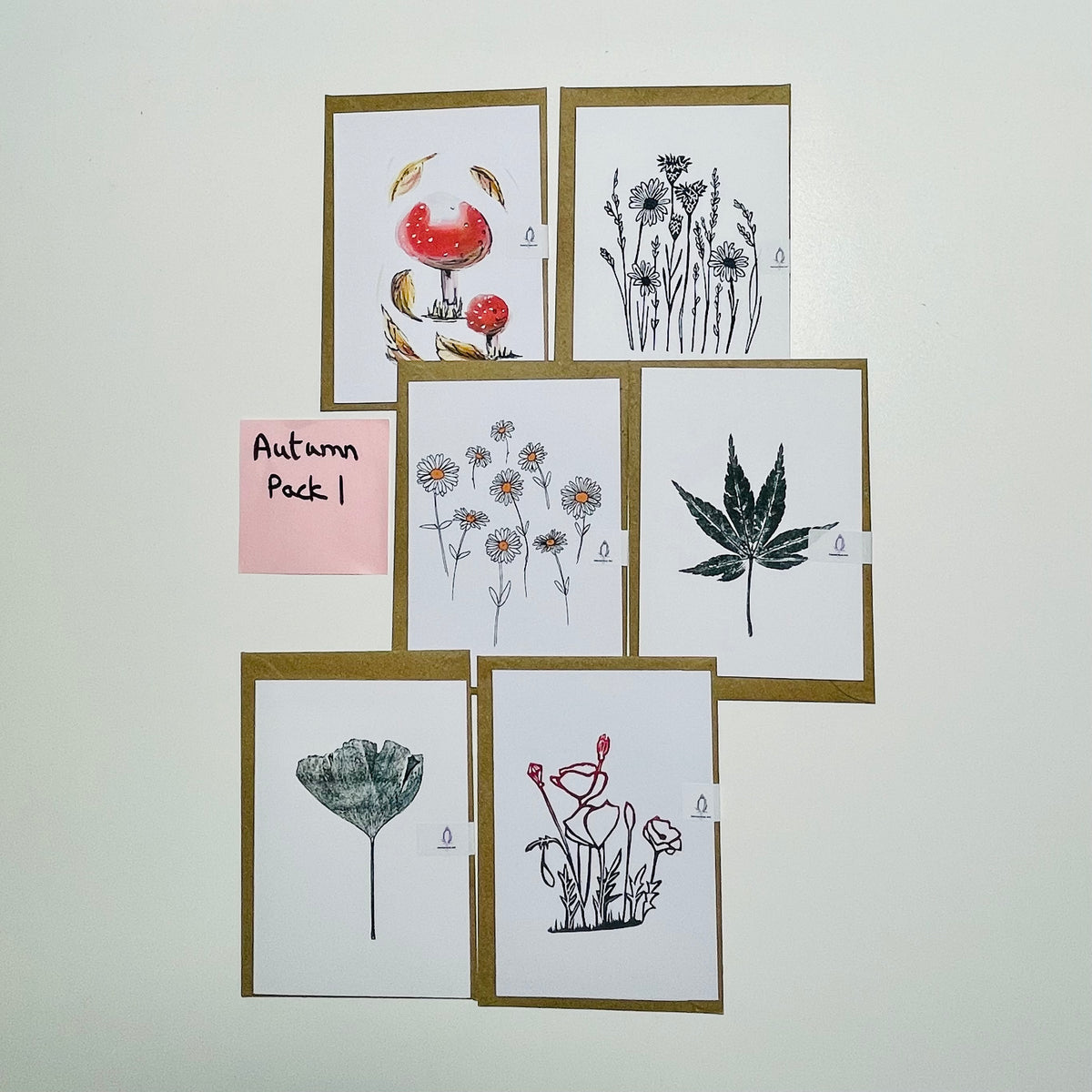 COMING SOON SSF 6 x card pack bundle cards flowers