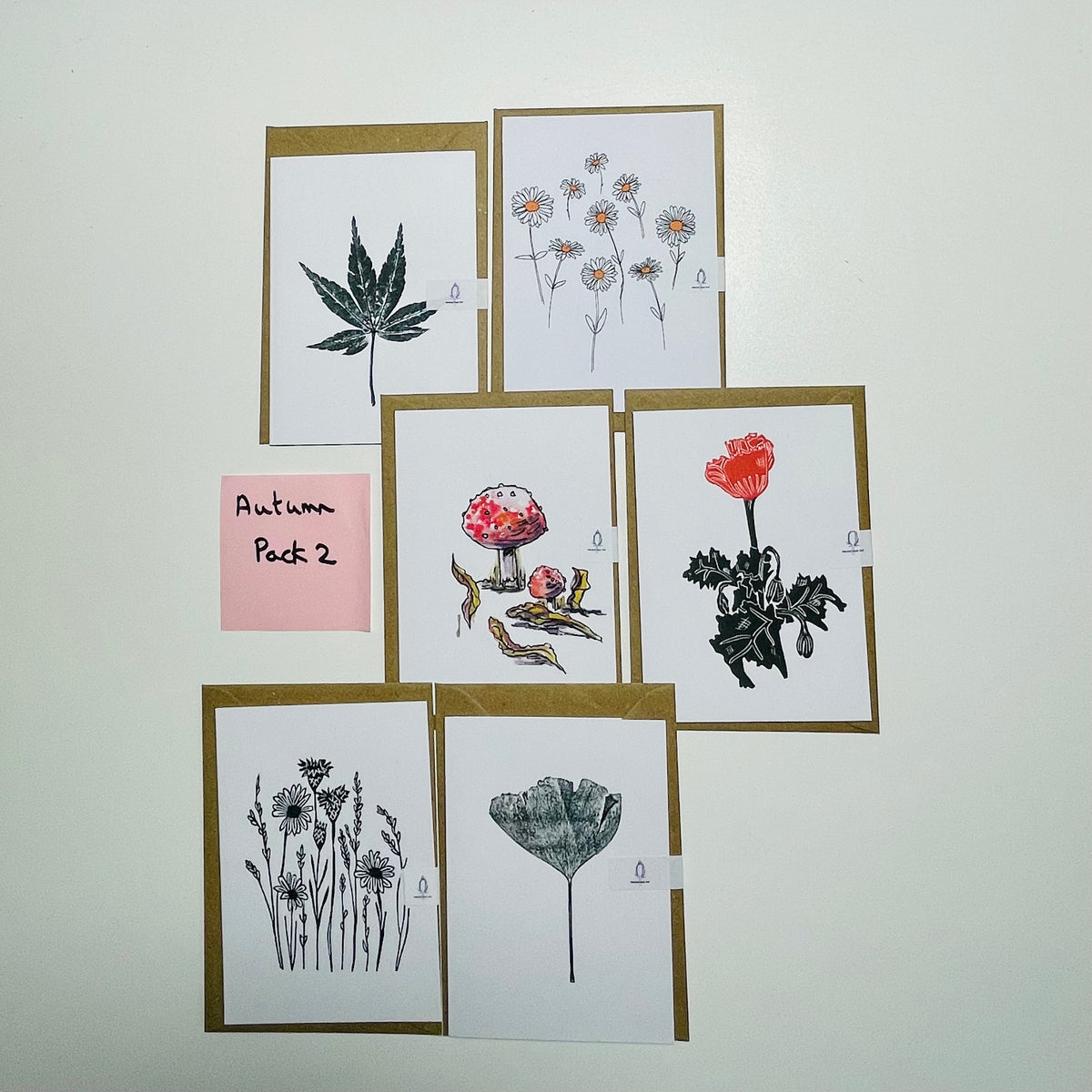 COMING SOON SSF 6 x card pack bundle cards flowers