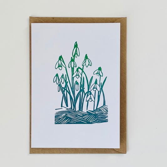 Snow drops Greeting Card